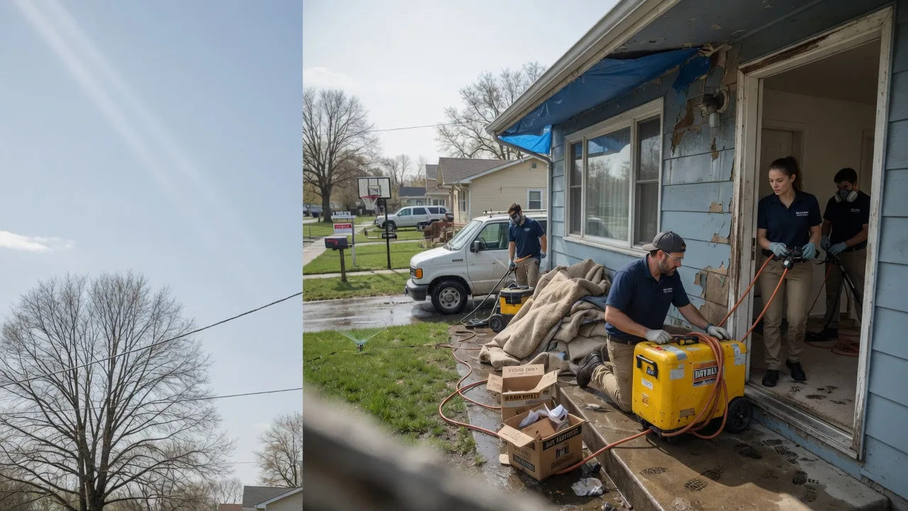 Basement Flood Cleanup in Johnson City, NY near me